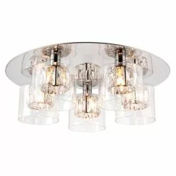 Vogue Lighting Vogue Armoury 5 Light Flush Ceiling Fitting -wall lights Shop 30755830 alt06