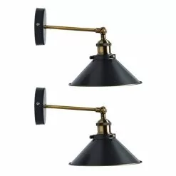 Dunelm Logan Grey Industrial Wall Light Twin Pack -wall lights Shop 30762320 alt05