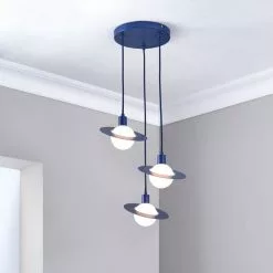 Dunelm Saturn 3 Light Cluster Ceiling Fitting