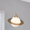 Dunelm Saturn 1 Light Pendant Ceiling Fitting