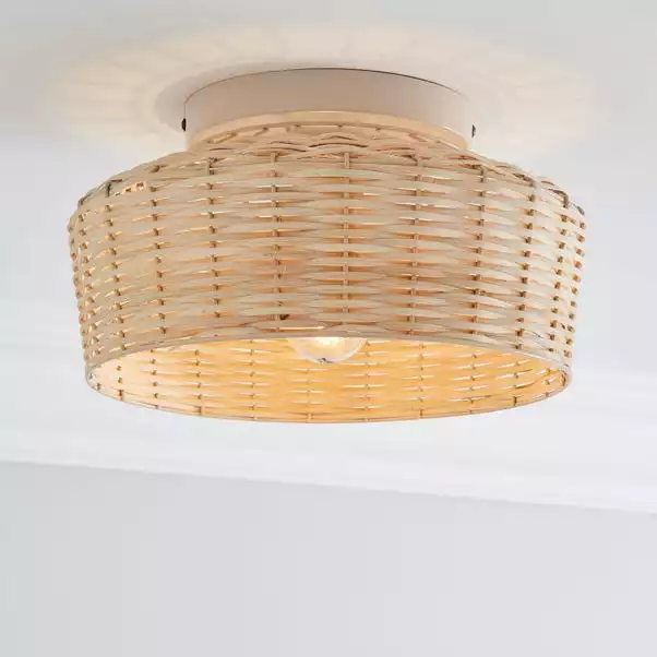 Dunelm Ohio 1 Light Flush Ceiling Fitting 3 Dunelm Ohio 1 Light Flush Ceiling Fitting