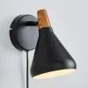 Elements Wolston Plug In Wall Light