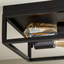 Dunelm Bathroom London 2 Light Flush Fitting -wall lights Shop 30766169 alt03