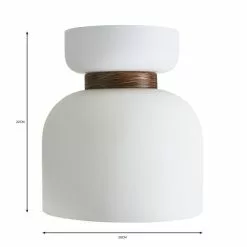 Dunelm Tien Walnut Easyfit Pendant -wall lights Shop 30766178 alt07