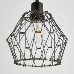 Dunelm Frances 3 Light Diner Ceiling Fitting -wall lights Shop 30766182 alt02