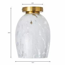 Dunelm Lilo 1 Light Flush Ceiling Fitting -wall lights Shop 30766242 alt07