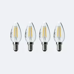 Status 2.5W Filament SES Candle Bulb 4 Pack 9 Status 2.5W Filament SES Candle Bulb 4 Pack -wall lights Shop 30767633 alt04