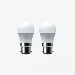 Status 5.5W Pearl BC Mini Globe Bulb 2 Pack -wall lights Shop 30767653 alt04