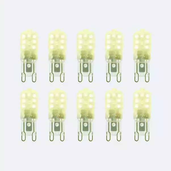 Status 2.2W Clear G9 Capsule Bulb 10 Pack 3 Status 2.2W Clear G9 Capsule Bulb 10 Pack
