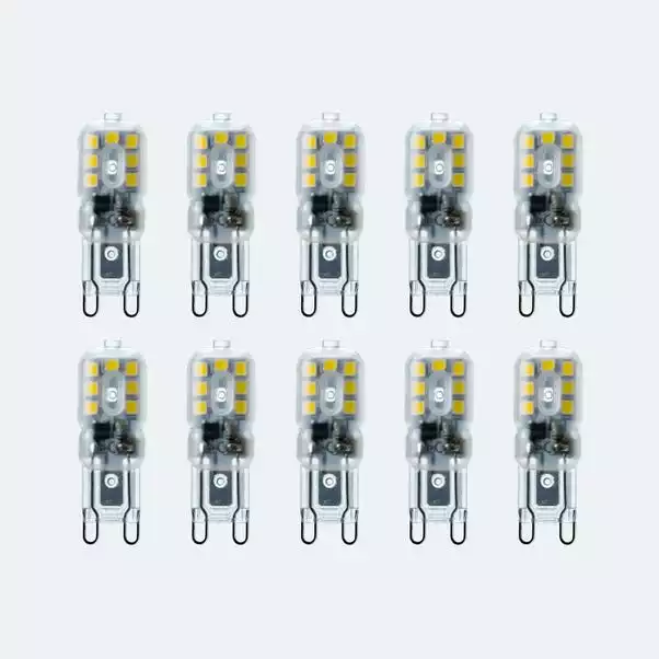 Status 2.2W Clear G9 Capsule Bulb 10 Pack 4 Status 2.2W Clear G9 Capsule Bulb 10 Pack - Image 2
