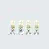 Status 2.2W Cool White Clear G9 4 Pack -wall lights Shop 30767701