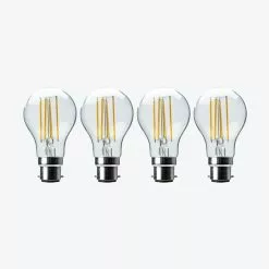 Status 6.5W Filament BC GLS Bulb 4 Pack -wall lights Shop 30767705 alt04