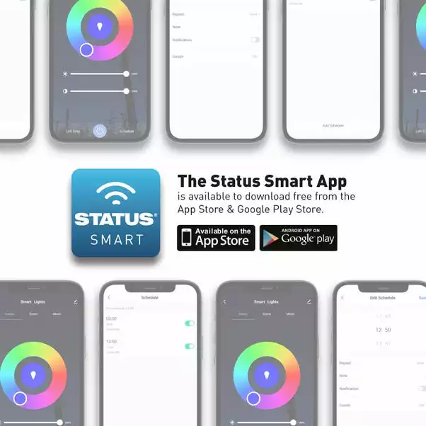 Status SMART 9W Colour Changing BC GLS 7 Status SMART 9W Colour Changing BC GLS - Image 5