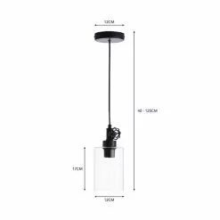 Dunelm Bates 1 Light Ceiling Fitting Industrial -wall lights Shop 30768639 alt07