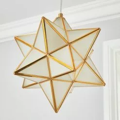Dunelm Virgo Star 26cm Ceiling Fitting -wall lights Shop 30768667 alt02