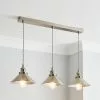 Dunelm Logan 3 Light Industrial Diner Ceiling Fitting -wall lights Shop 30770062