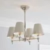Dorma Bedford 4 Light Polished Nickel Ceiling Fitting -wall lights Shop 30770080