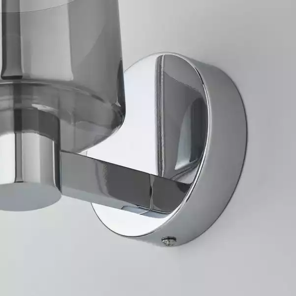 Dunelm Erin Smoked Wall Light 6 Dunelm Erin Smoked Wall Light - Image 4