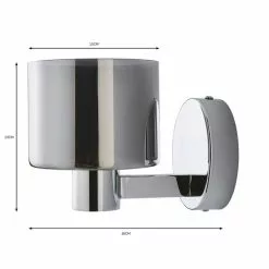 Dunelm Erin Smoked Wall Light 13 Dunelm Erin Smoked Wall Light -wall lights Shop 30770083 alt07