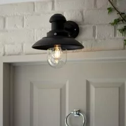 Vogue Lighting Vogue Preston Outdoor Wall Light Black -wall lights Shop 30789763 alt04
