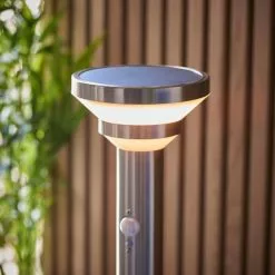 Vogue Lighting Vogue Leif 50cm Outdoor Solar PIR Floor Light -wall lights Shop 30789772 alt03