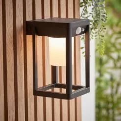 Vogue Lighting Vogue Clayton Outdoor Solar PIR Wall Light -wall lights Shop 30789774 alt04