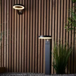 Vogue Lighting Vogue Idris Outdoor Solar PIR Floor Light -wall lights Shop 30789780 alt05