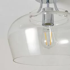 Hotel Lilier Bathroom 1 Light Flush Ceiling Fitting -wall lights Shop 30789797 alt02