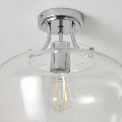Hotel Lilier Bathroom 1 Light Flush Ceiling Fitting -wall lights Shop 30789797 alt03