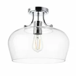 Hotel Lilier Bathroom 1 Light Flush Ceiling Fitting -wall lights Shop 30789797 alt05