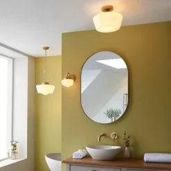 Dunelm Mondez Bathroom 1 Light Pendant Ceiling Fitting -wall lights Shop 30789832 alt04
