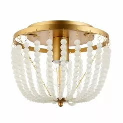 Dunelm Alora Bathroom Beaded Flush Chandelier -wall lights Shop 30789836 alt05