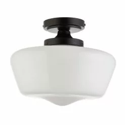 Dunelm Mondez Bathroom 1 Light Flush Ceiling Fitting -wall lights Shop 30789847 alt04