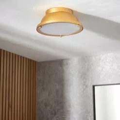 Dunelm Barton Bathroom 1 Light Flush Ceiling Fitting -wall lights Shop 30789853 alt01