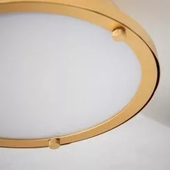 Dunelm Barton Bathroom 1 Light Flush Ceiling Fitting -wall lights Shop 30789853 alt02