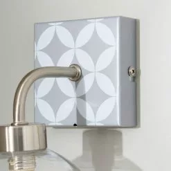 Dunelm Geometric Tile Bathroom Wall Light 11 Dunelm Geometric Tile Bathroom Wall Light -wall lights Shop 30789859 alt03