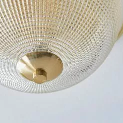 Dunelm Gleeson Prismatic Bathroom 1 Light Flush Ceiling Fitting -wall lights Shop 30789883 alt02