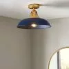Dunelm Oraya Bathroom 1 Light Flush Ceiling Fitting -wall lights Shop 30789890