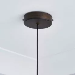 Dunelm London Industrial 1 Light Pendant Bronze Ceiling Fitting -wall lights Shop 30792341 alt03