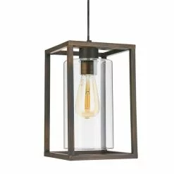 Dunelm London Industrial 1 Light Pendant Bronze Ceiling Fitting -wall lights Shop 30792341 alt05