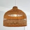 Dunelm Priyanka Rattan Easy Fit Pendant -wall lights Shop 30792363