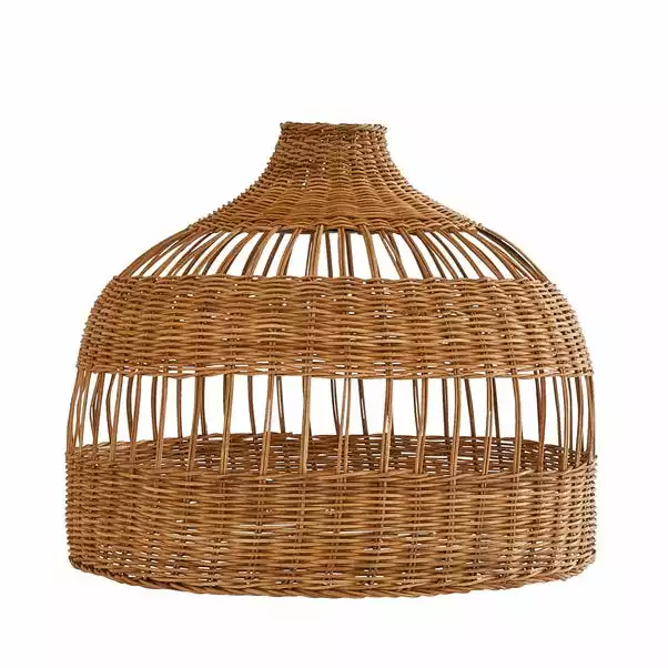 Dunelm Priyanka Rattan Easy Fit Pendant 5 Dunelm Priyanka Rattan Easy Fit Pendant - Image 4
