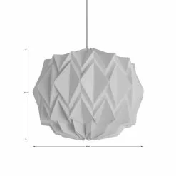 The Edited Life Origami Round Pendant 38cm -wall lights Shop 30796652 alt04
