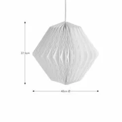 The Edited Life Origami Diamond Pendant 40cm -wall lights Shop 30796653 alt04