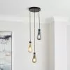 Dunelm Verne Glass 3 Light Cluster Ceiling Fitting 1 Dunelm Verne Glass 3 Light Cluster Ceiling Fitting -wall lights Shop 30798517