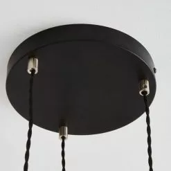 Dunelm Verne Glass 3 Light Cluster Ceiling Fitting -wall lights Shop 30798517 alt03