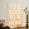 Dunelm Good To Be Home Neon Sign -wall lights Shop 30798581