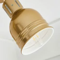 Dunelm Issac 3 Light Semi Flush Ceiling Fitting -wall lights Shop 30798585 alt02