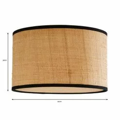 Dunelm Malika Cane Flush Ceiling Fitting -wall lights Shop 30798586 alt07