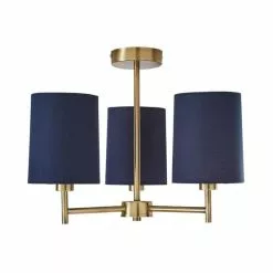 Dunelm Prescot 3 Light Ceiling Fitting -wall lights Shop 30798601 alt04